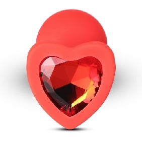 Red Heart Shaped Plug Set