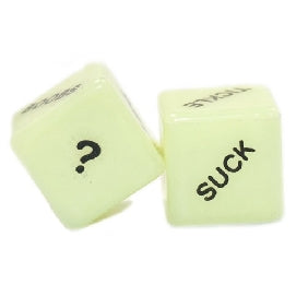 Glow in the Dark Lovers Dice